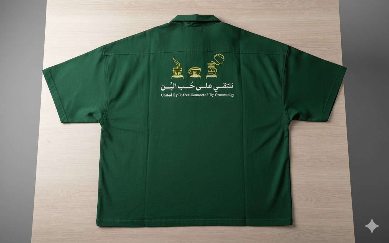 Hotel uniforms and company uniforms with logo embroidery - Crown Muscat International front desk