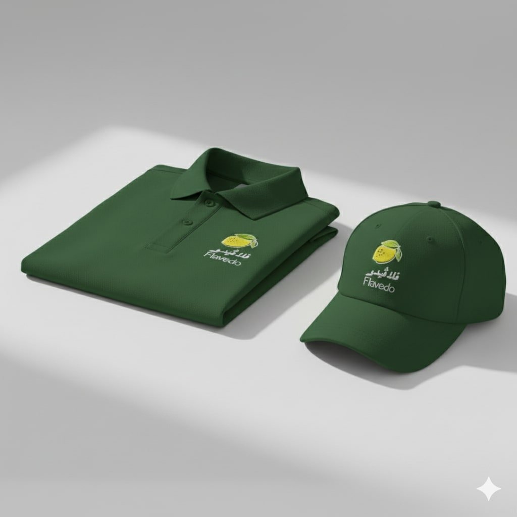 Restaurant uniforms and cafe uniforms with logo printing - Flavedo cafe